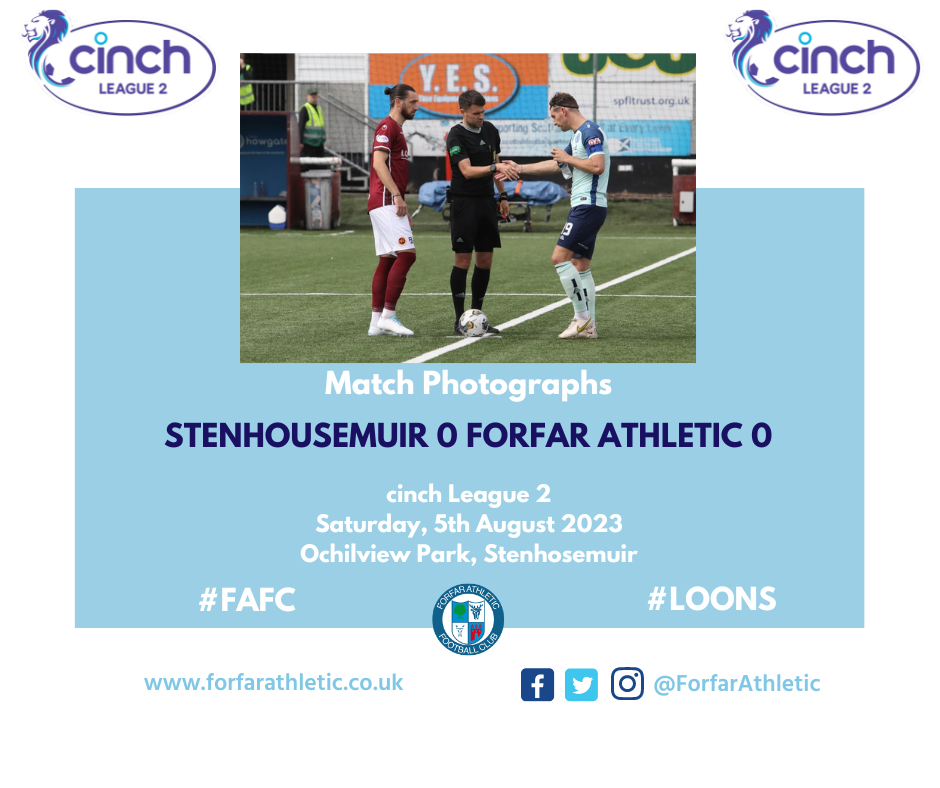 2023-08-05 Stenhousemuir 0 Forfar Athletic 0