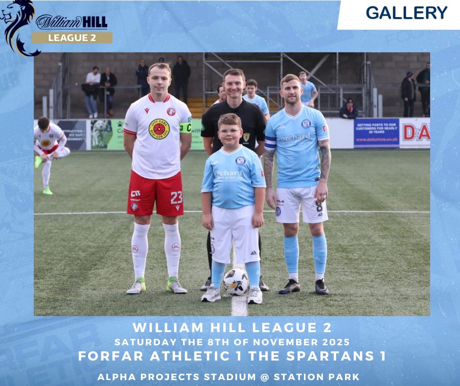 2025 08 23 The Spartans 1 Forfar Athletic 0