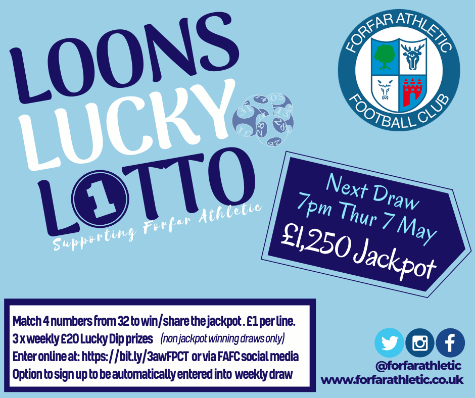 Loons Lucky Lotto Week 1 graphic