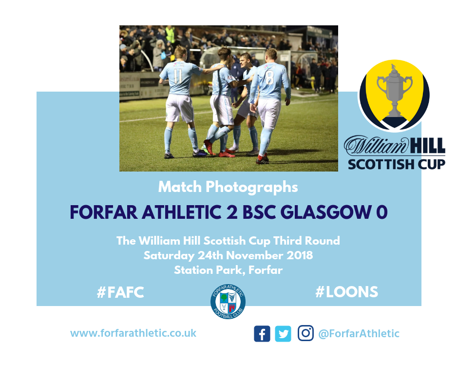 2018 11 24 Forfar Athletic 2 BSC Glasgow 0