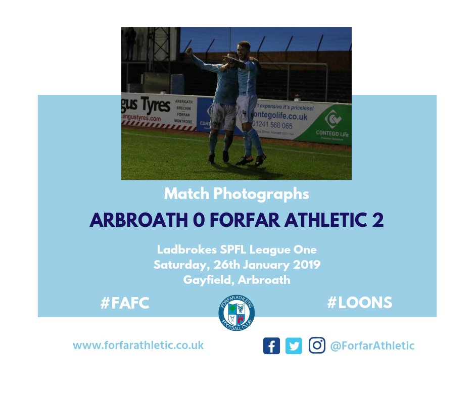 2019 01 26 Arbroath 0 Forfar Athletic 2