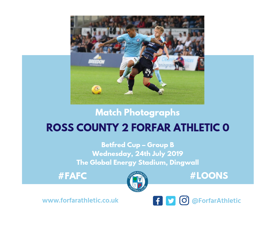 2019 07 24 Ross County 2 Forfar Athletic 0