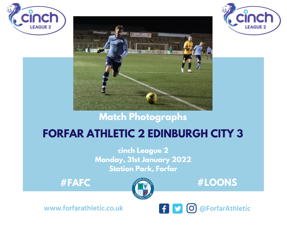 2021 12 11 Forfar Athletic 2 Stirling Albion 0