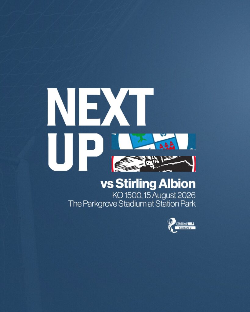 Forfar Athletic v Stirling Albion